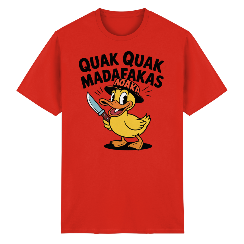 QUAK QUAK MADAFAKAS - MP42 Design - Heavy Cotton T-Shirt