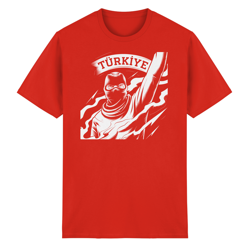 Türkei Trikot  - Heavy Cotton T-Shirt
