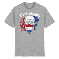 Netherlands Maske Trikot - Heavy Cotton T-Shirt