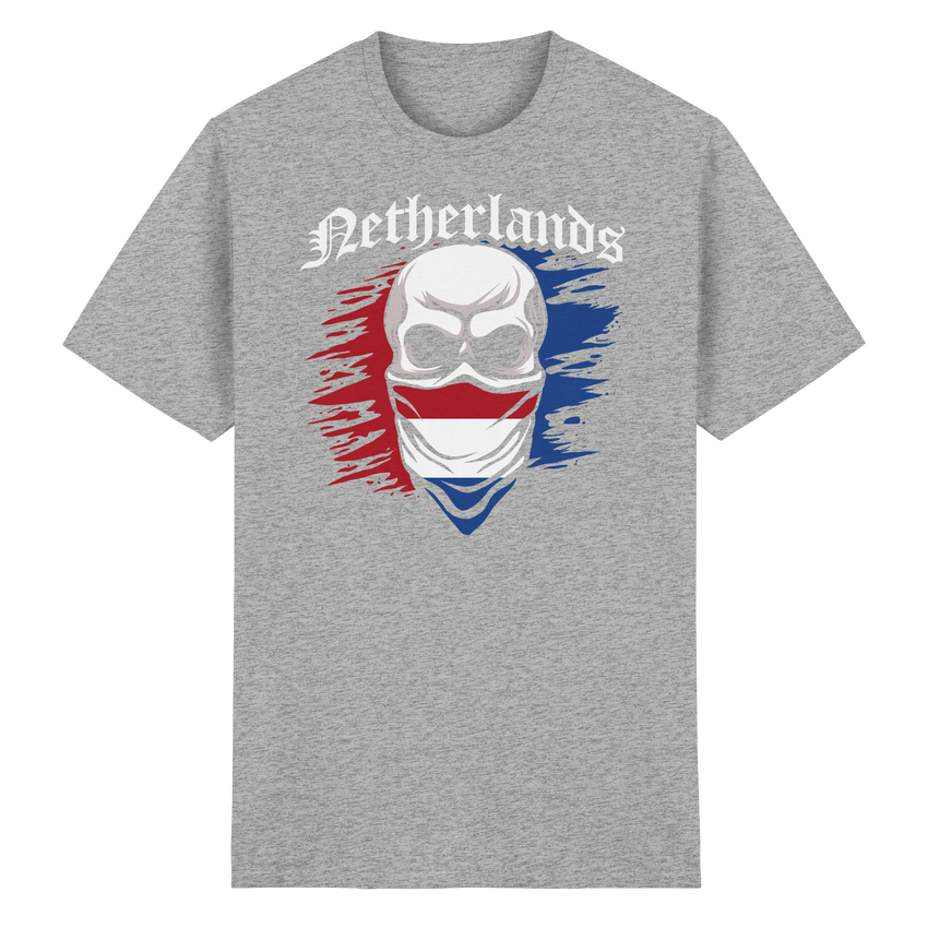 Netherlands Maske Trikot - Heavy Cotton T-Shirt