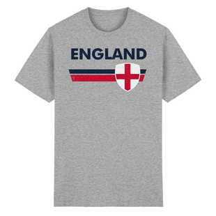 MP42 - England Trikot 100% Baumwolle - Heavy Cotton T-Shirt