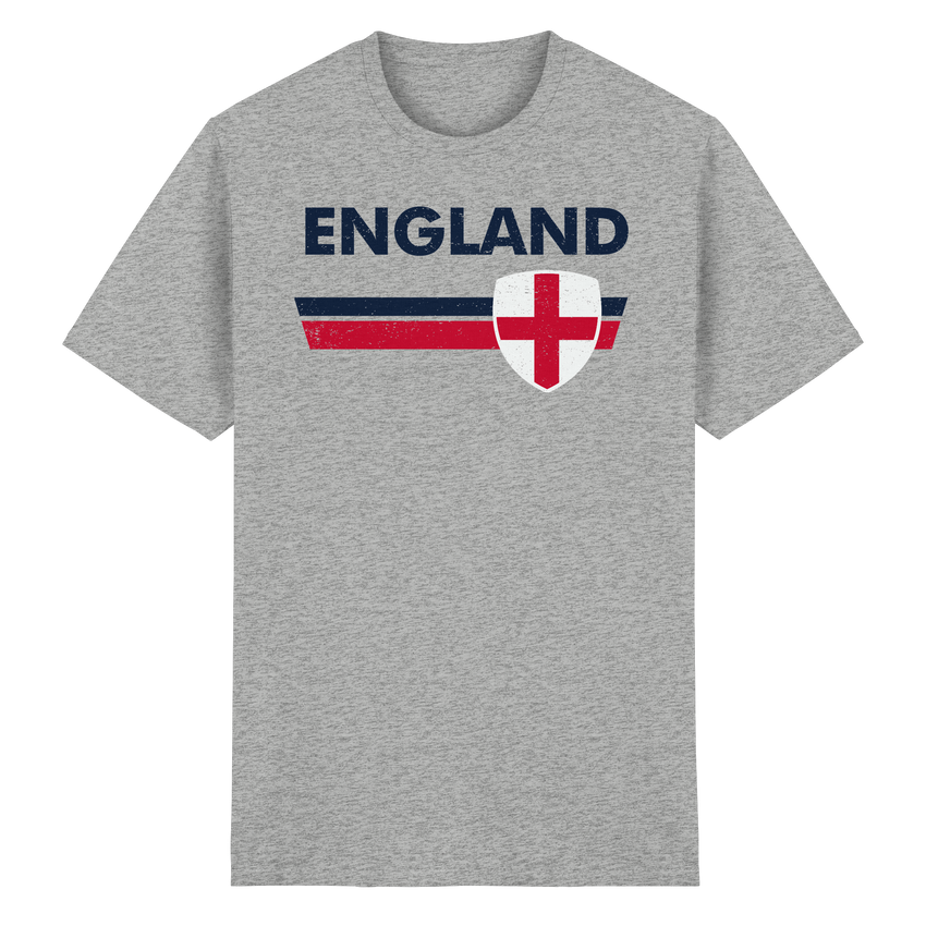 MP42 - England Trikot 100% Baumwolle - Heavy Cotton T-Shirt
