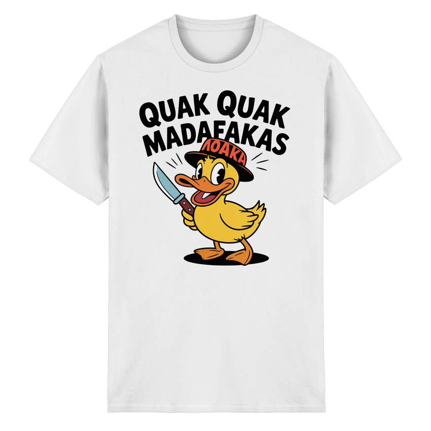 QUAK QUAK MADAFAKAS - MP42 Design - Heavy Cotton T-Shirt