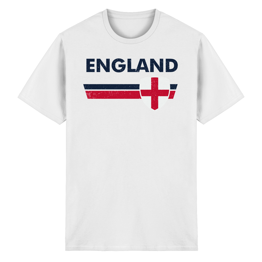 MP42 - England Trikot 100% Baumwolle - Heavy Cotton T-Shirt