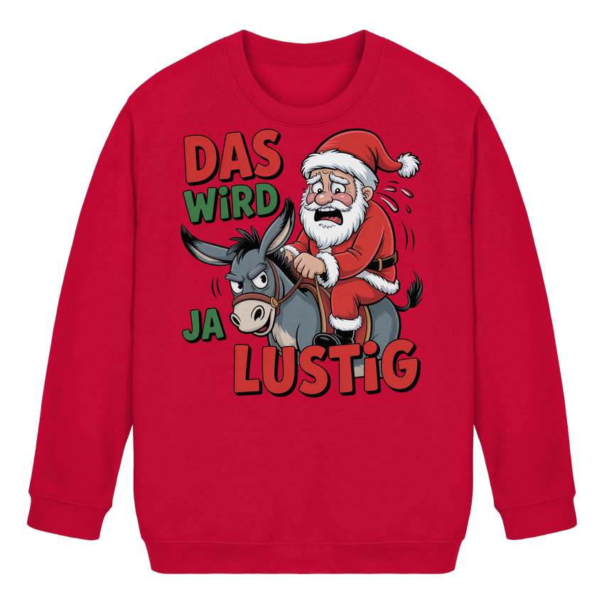 MP42 - Weihnachtsmann - Kids Basic Sweatshirt