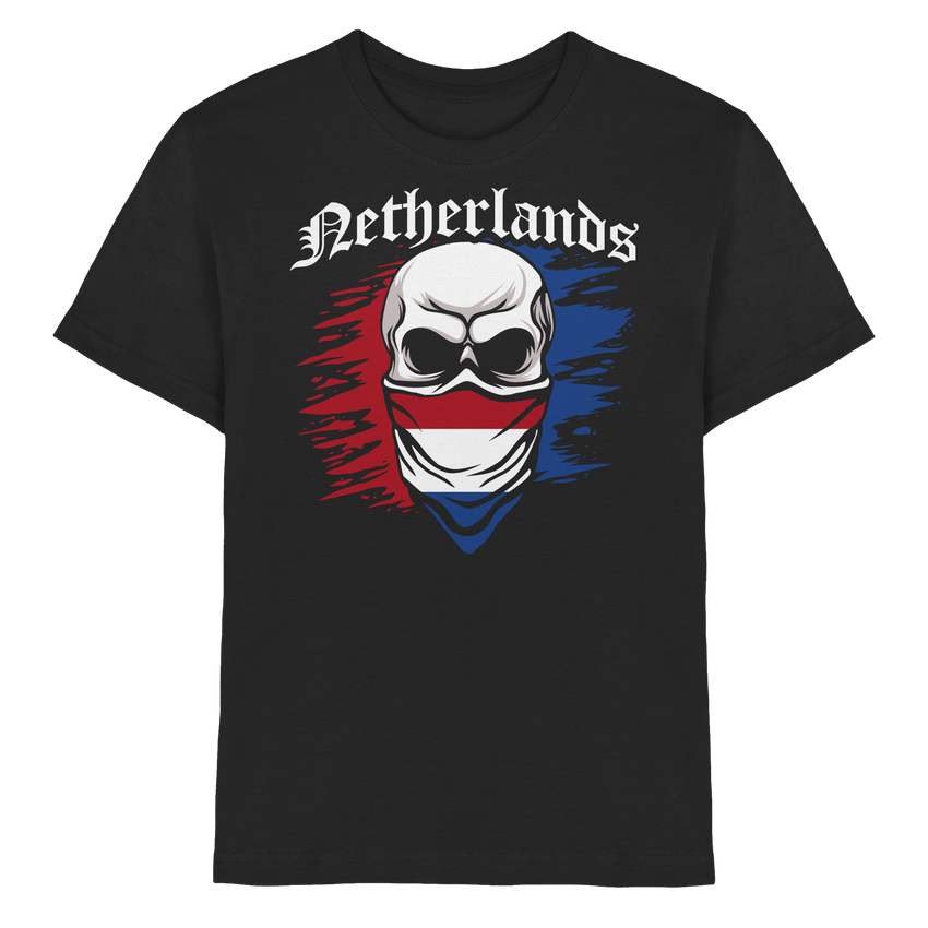 Netherlands Maske Trikot - Kids Premium Shirt