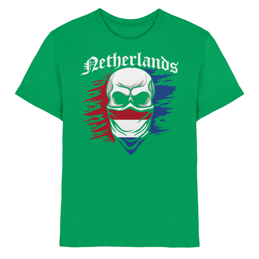 Netherlands Maske Trikot - Kids Premium Shirt