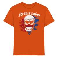 Netherlands Maske Trikot - Kids Premium Shirt