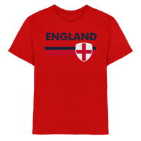 MP42 - England Trikot 100% Baumwolle - Kids Premium Shirt
