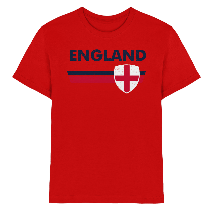 MP42 - England Trikot 100% Baumwolle - Kids Premium Shirt