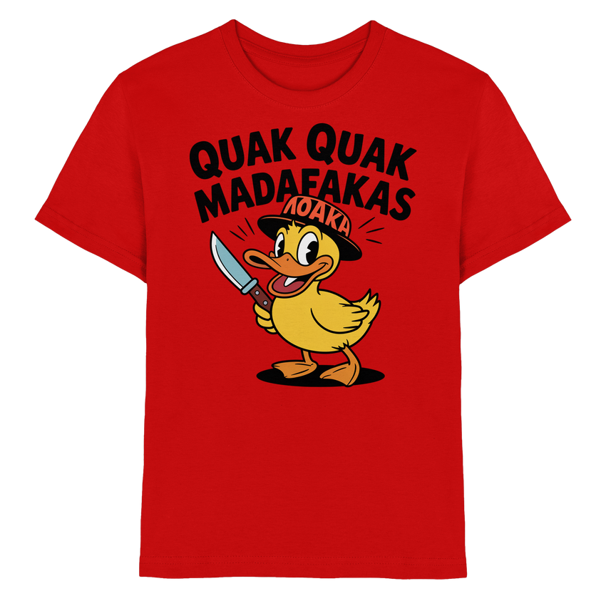 QUAK QUAK MADAFAKAS - Kids Premium Shirt