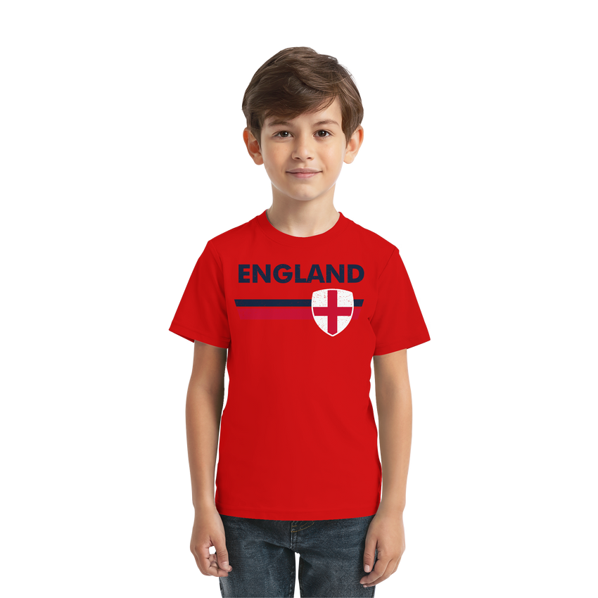 MP42 - England Trikot 100% Baumwolle - Kids Premium Shirt