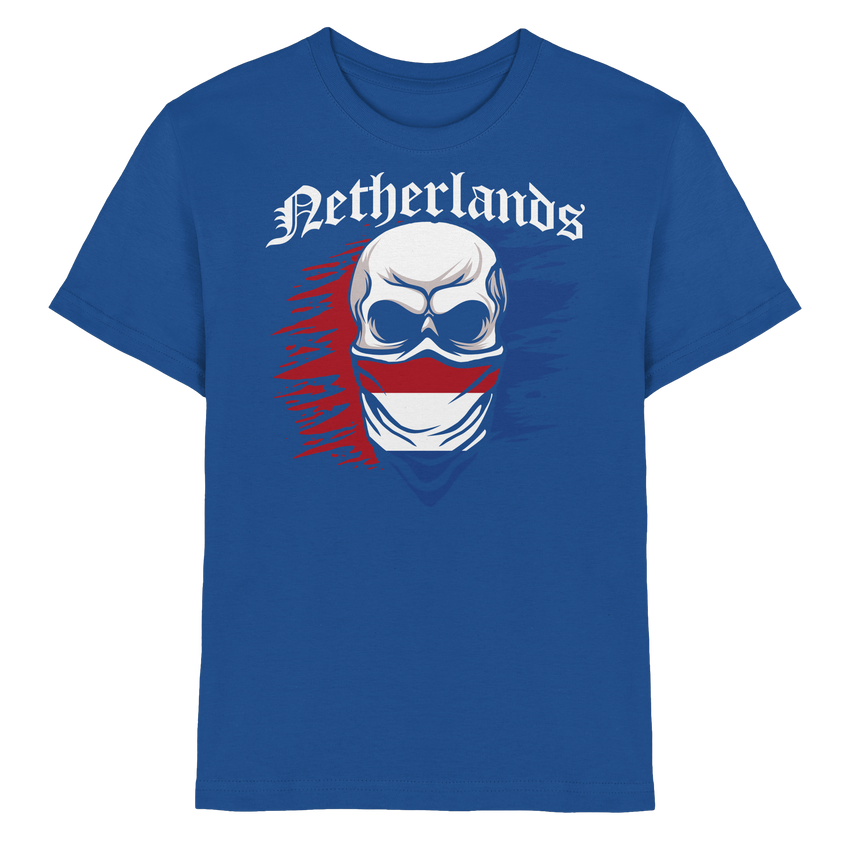 Netherlands Maske Trikot - Kids Premium Shirt