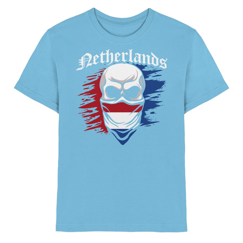 Netherlands Maske Trikot - Kids Premium Shirt