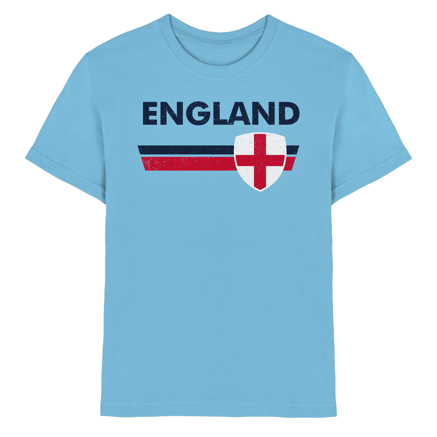 MP42 - England Trikot 100% Baumwolle - Kids Premium Shirt