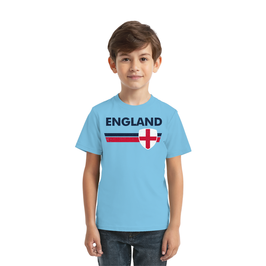 MP42 - England Trikot 100% Baumwolle - Kids Premium Shirt