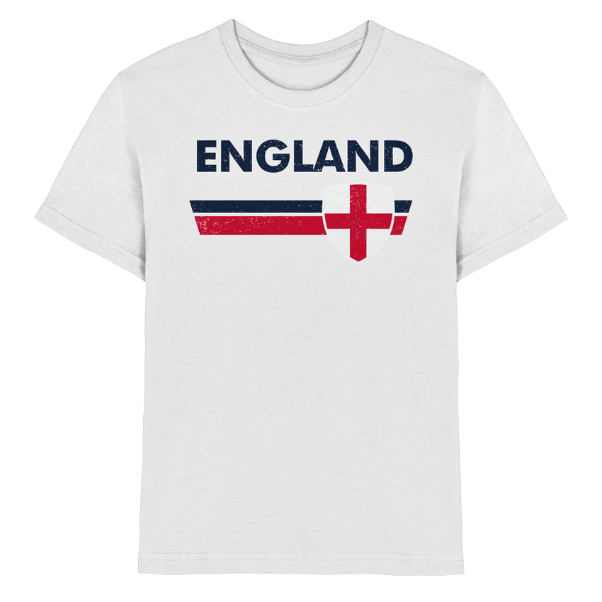 MP42 - England Trikot 100% Baumwolle - Kids Premium Shirt