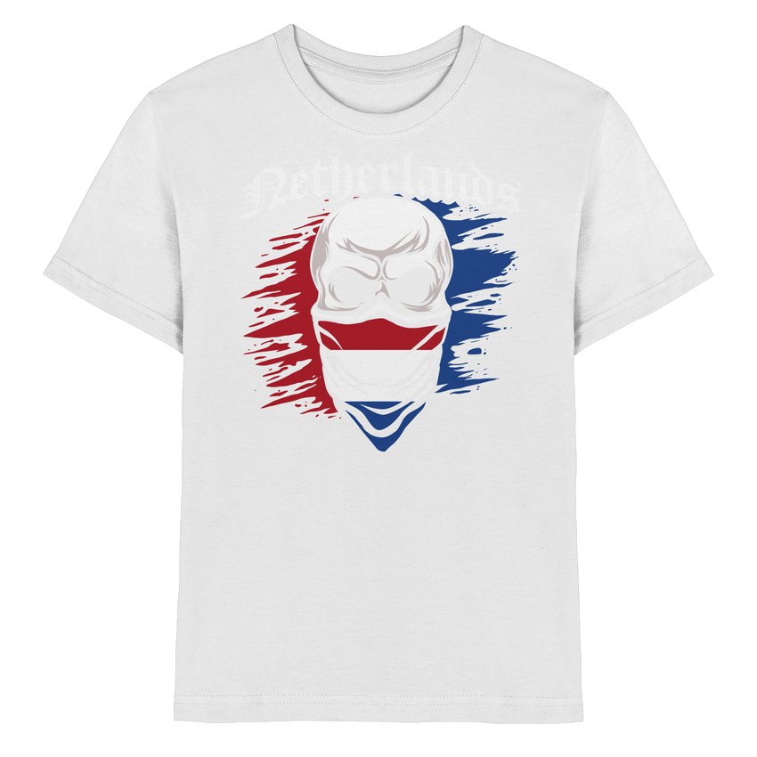 Netherlands Maske Trikot - Kids Premium Shirt