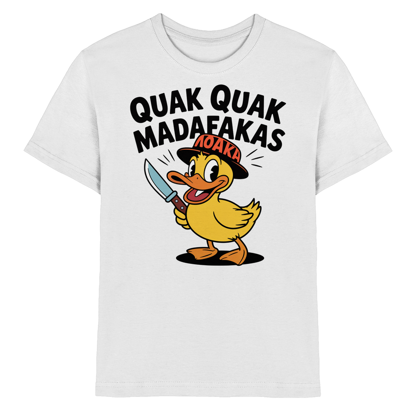 QUAK QUAK MADAFAKAS - Kids Premium Shirt