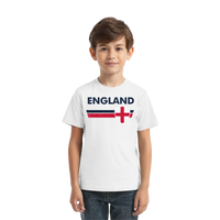 MP42 - England Trikot 100% Baumwolle - Kids Premium Shirt