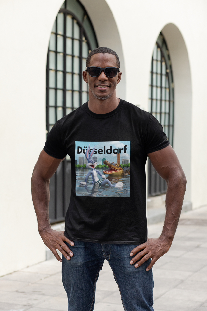 MP42 Design - Bugs in Düsseldorf T-shirt - 100% Baumwolle