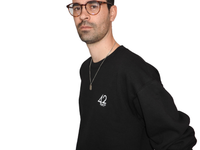 MP42 - Serie 1 Sweatshirt Pullover BLACK - Baumwolle