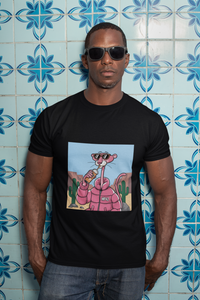 MP42 Design - Chill Time for Pinki T-shirt - 100% Baumwolle