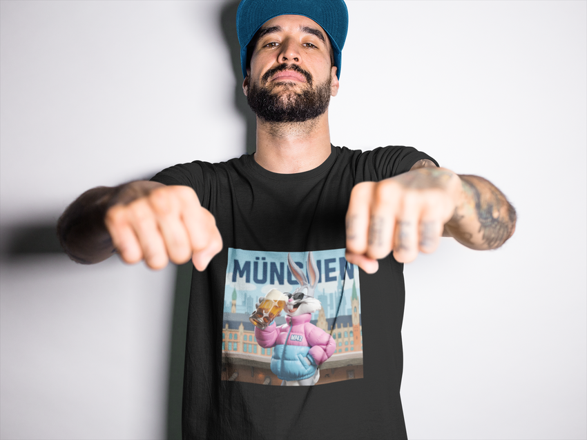 MP42 Design - Bugs in München T-shirt - 100% Baumwolle